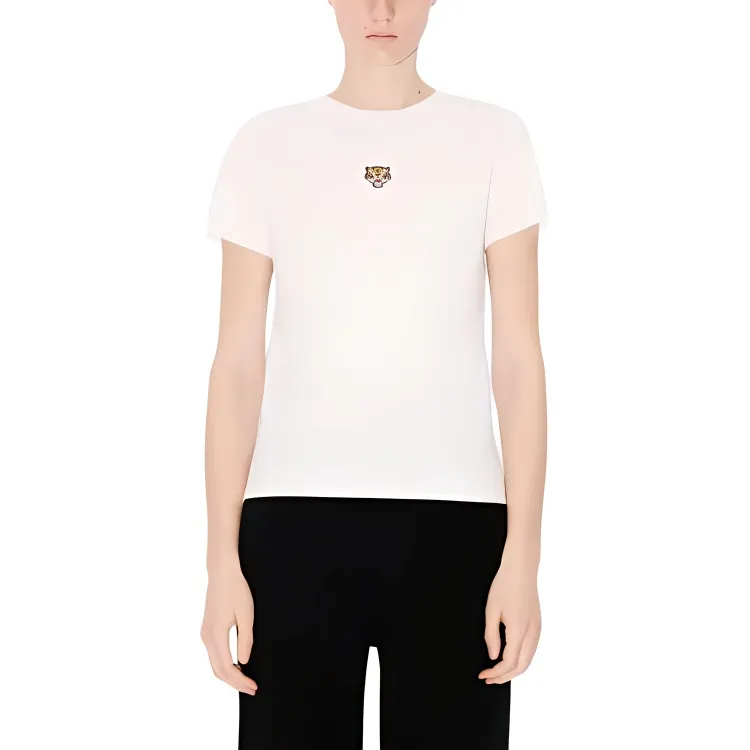 KENZO Tiger Patch Crewneck T Shirt-2