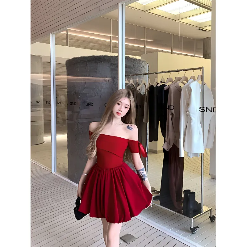 PUREIDOL Short Sleeved Dress Women's-2