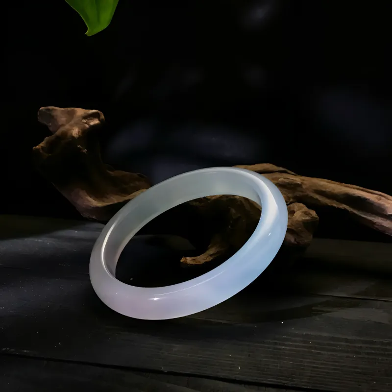 MUSHIFEN Chalcedony Bangle #Good Luck Women's-3