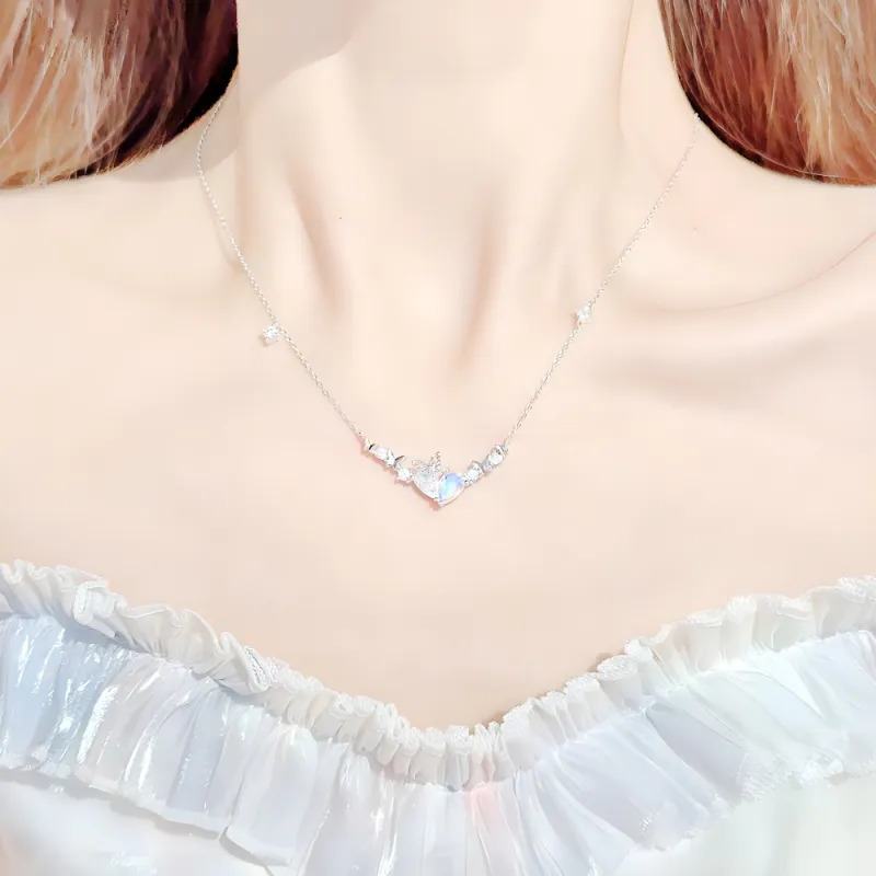OGDAID S925 Silver Necklaces Women's-2