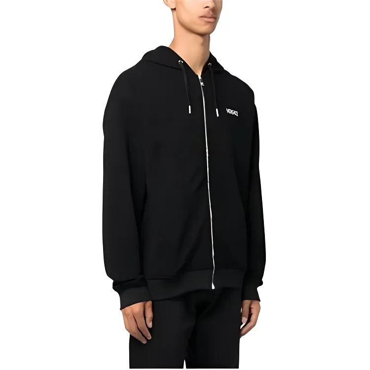 VERSACE Graphic Printed Zipped Hoodie-2