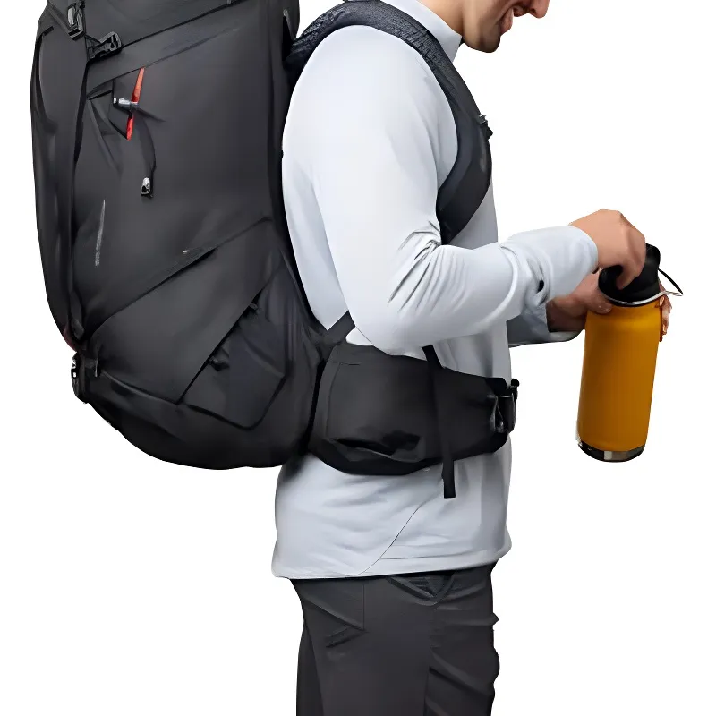 GREGORY 85L Outdoor Bags Nylon Black Men's-4