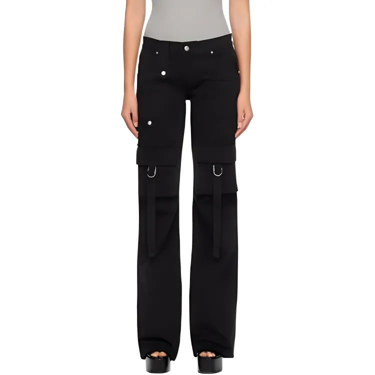 Blumarine Denim Cargo Trousers-2