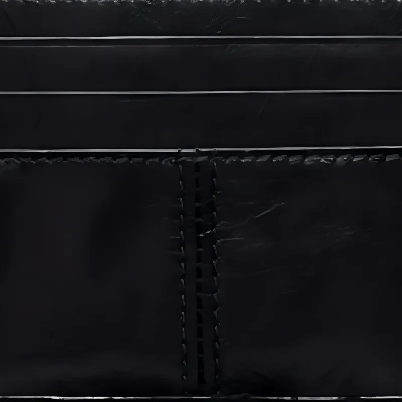 PRADA Leather Card Holder Men's Black-3