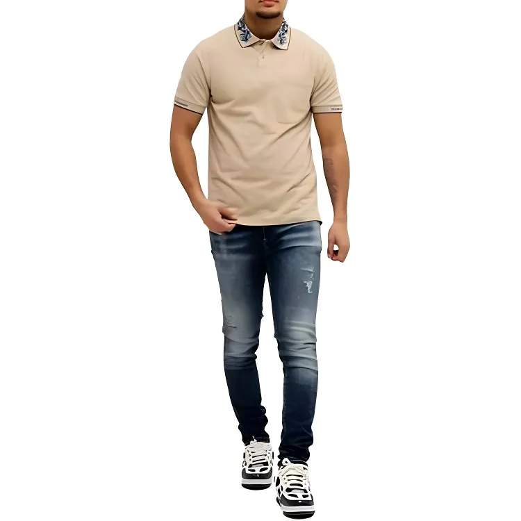 VERSACE JEANS COUTURE Polo Shirt Men's Light Umber-1
