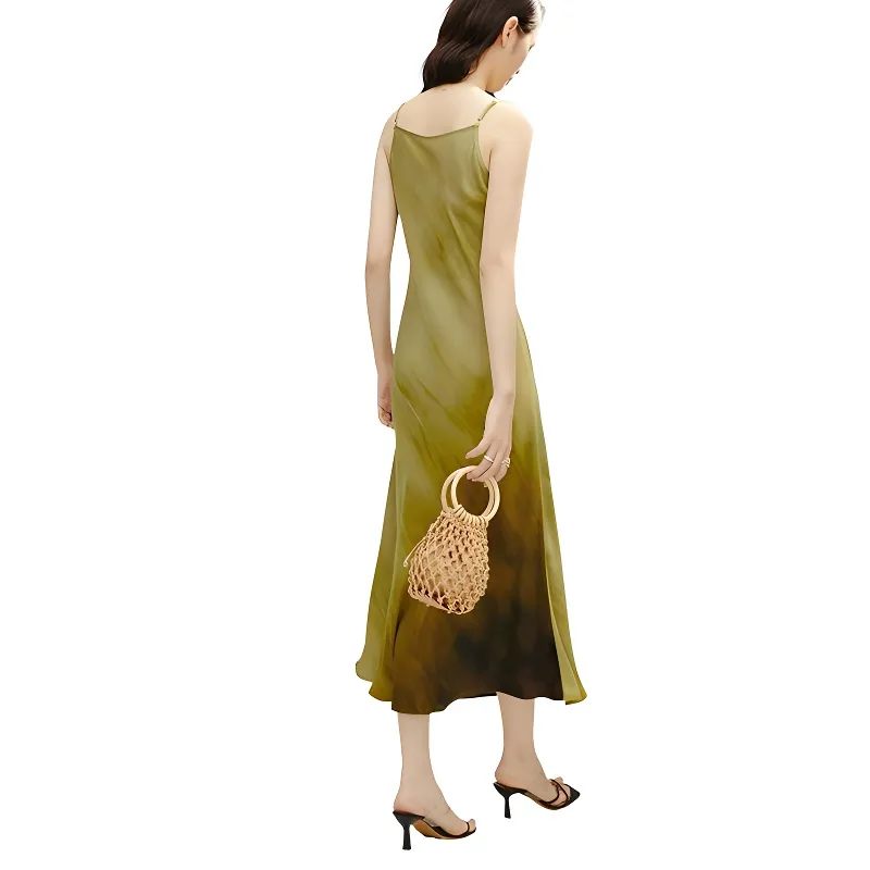 Late White Slip Dresses Women's Multicolor-3