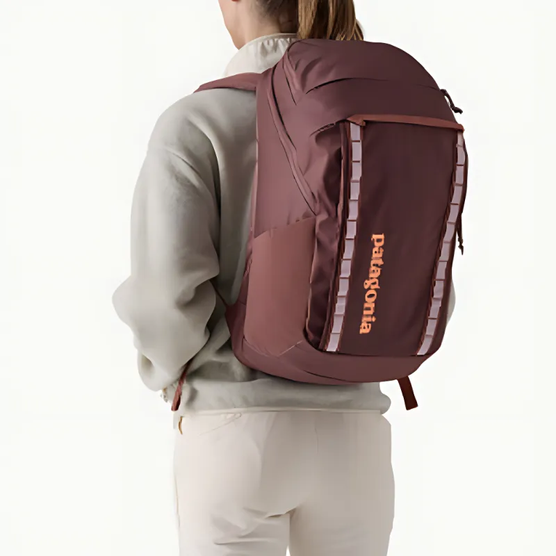 Patagonia 32L Mountaineering Bag Backpack Outdoor Bag Recycled Polyester Red Algae Fuchsia Men's-4