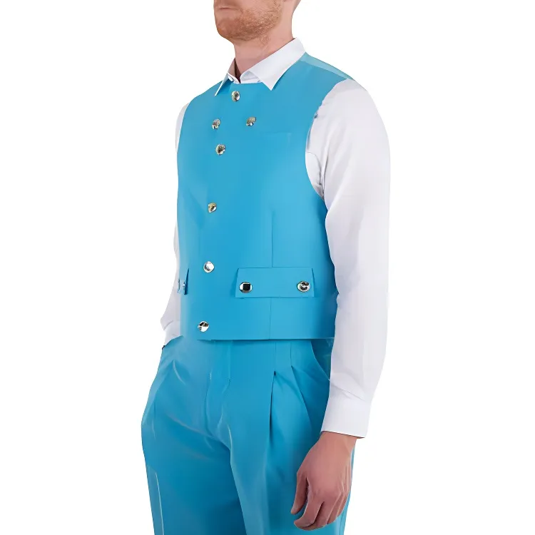 Burberry Vests Men Blue-1