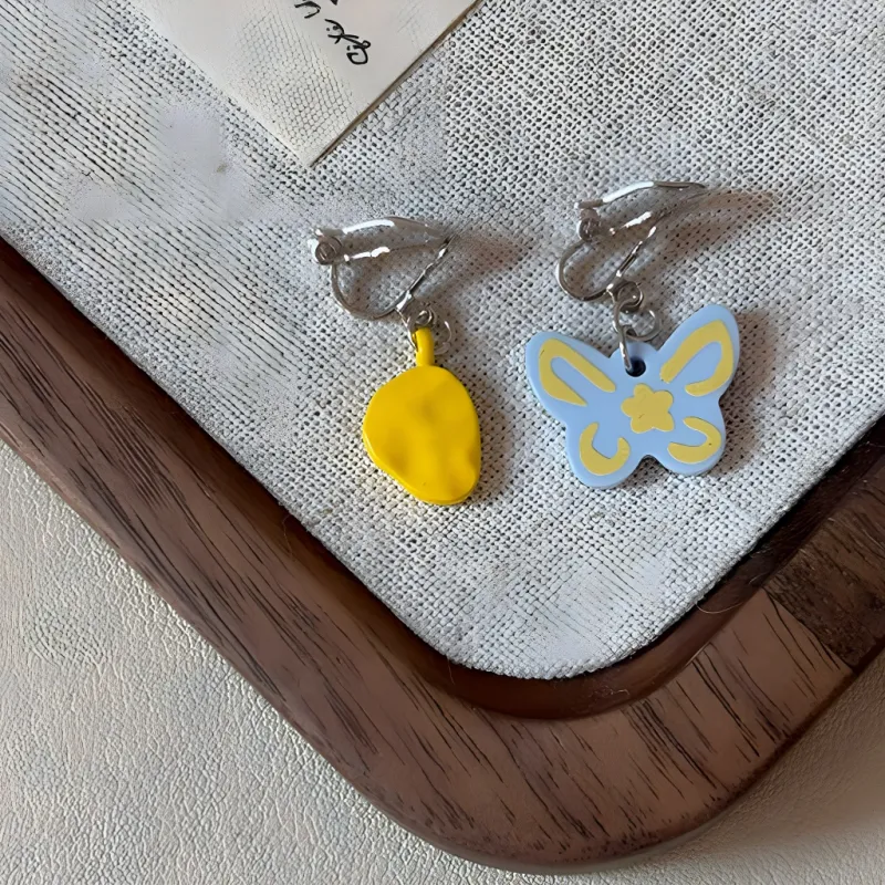 Universe Search Alloy Clip On Earrings Women's-2