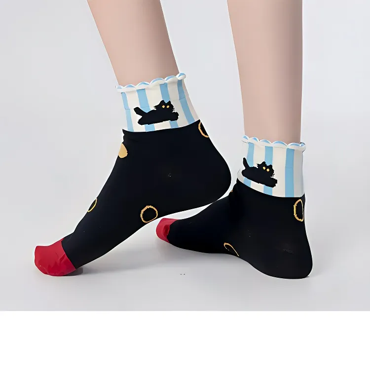 Gentle Welcome No Show Socks Unisex 5 Pack-3