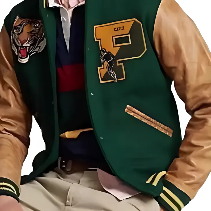 Polo Ralph Lauren Baseball Jacket Men's Green-3