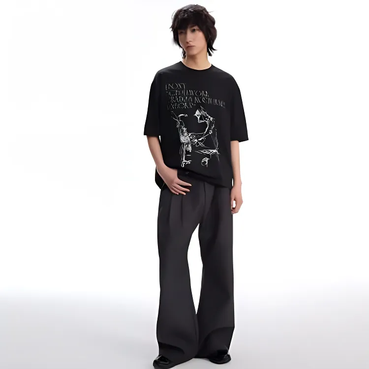 DAND T Shirts Unisex Black-2