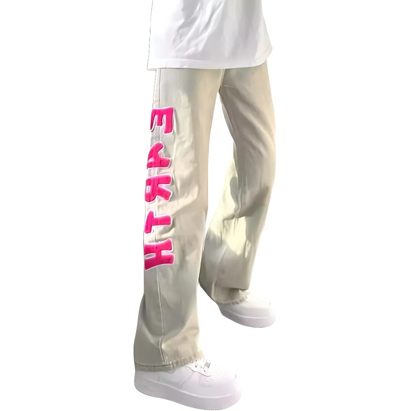 UNthemed Jeans Unisex Yellow-1
