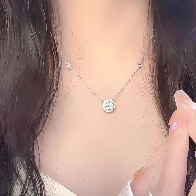 Bifeiman 999 Fine Silver Necklaces Women's-4