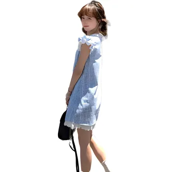 Mu Xiao Xin Short Sleeved Dress Women's