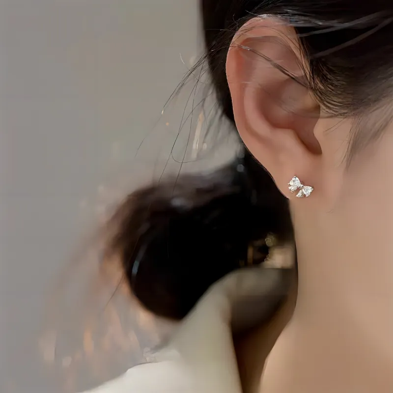 SUYG Alloy Stud Earrings Women's-2