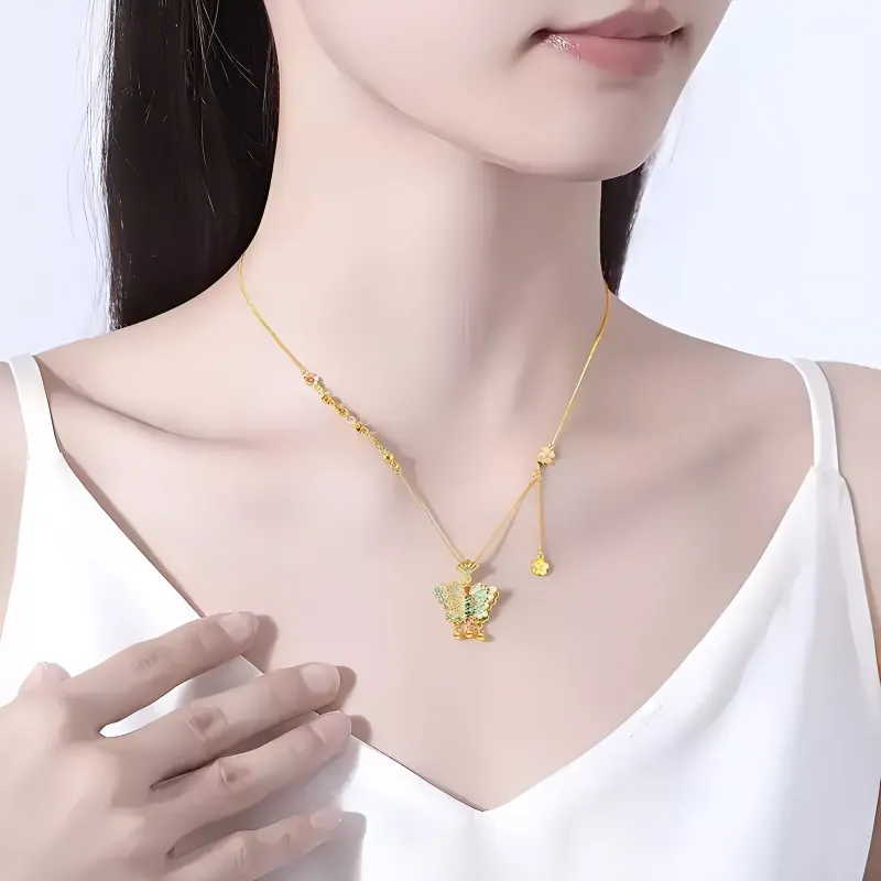 CHAOHONGJI S925 Silver Necklaces Women's-3
