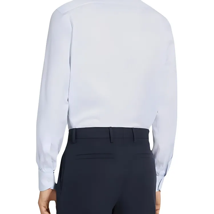Ermenegildo Zegna Structured Striped Centoventimila Shirt-4