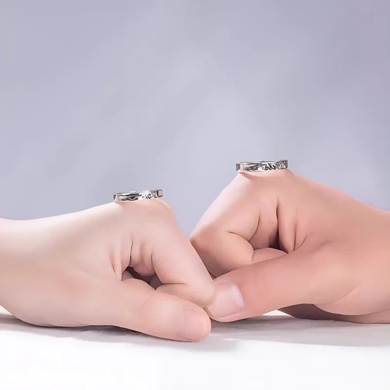 Zocai S999 Fine Silver Rings Unisex-10