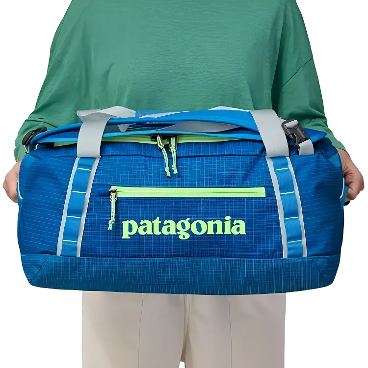 Patagonia Recycled Polyester With TPU Backpack, Handbag, Travel Bag Unisex Matte Container Blue-2
