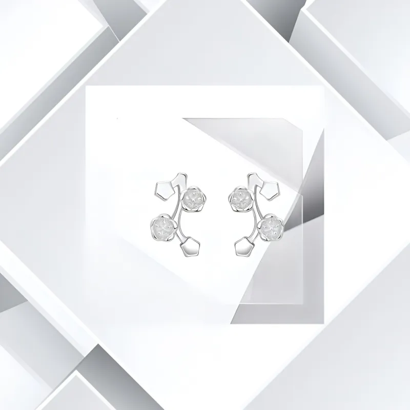 Universe Search Alloy Stud Earrings Women's-5