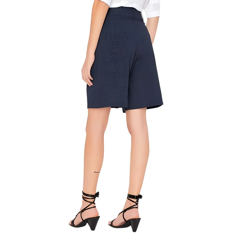ARMANI EXCHANGEAE Casual Shorts Women's Blue-2