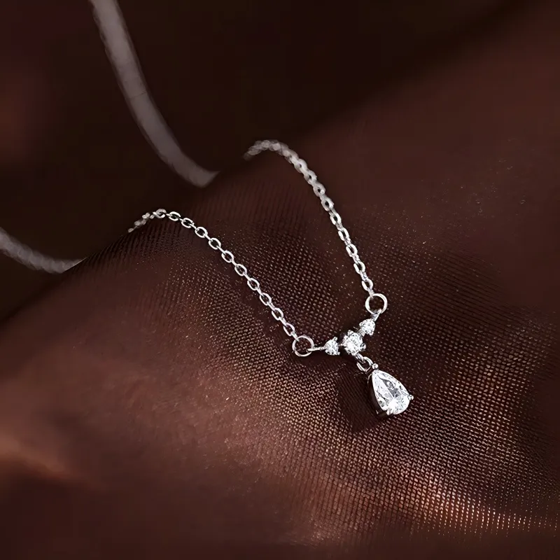 CUTE DAME S 999 Fine Silver Necklaces Women's-2