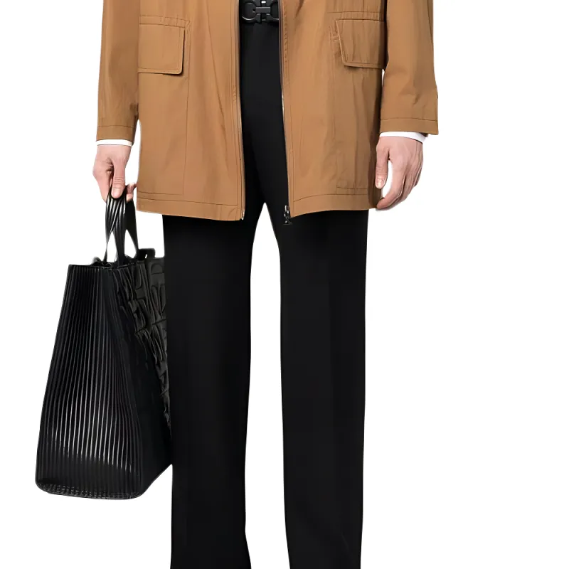 GIORGIO ARMANI Button up Linen Shirt-5