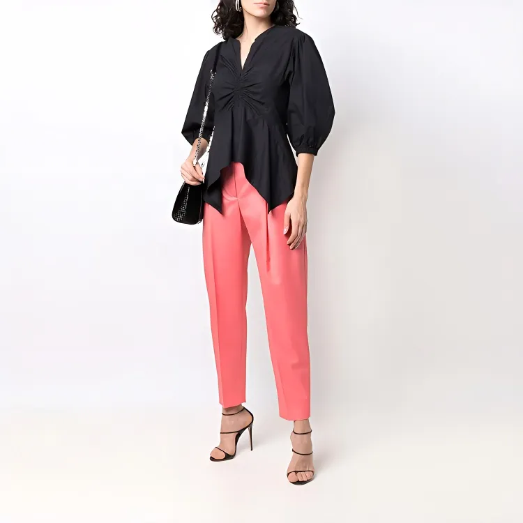 Alexander McQueen Pleat detail Trousers-1