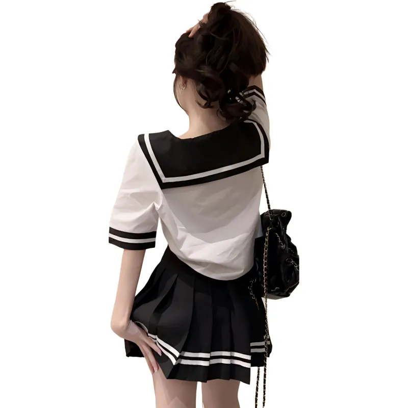 Mu Qingqing Two Piece Skirt Sets Women's-1