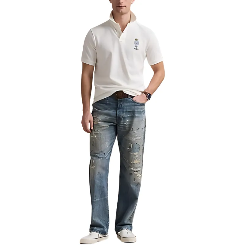 Ralph Lauren Polo Shirt Men's White-1