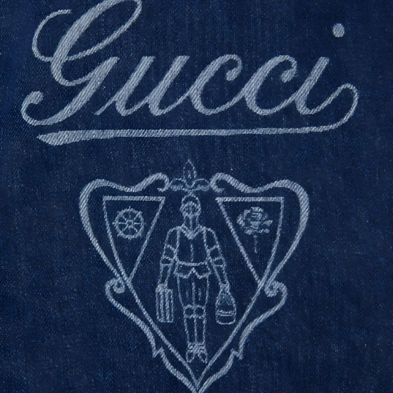GUCCI Denim Jacket Women's Blue-4