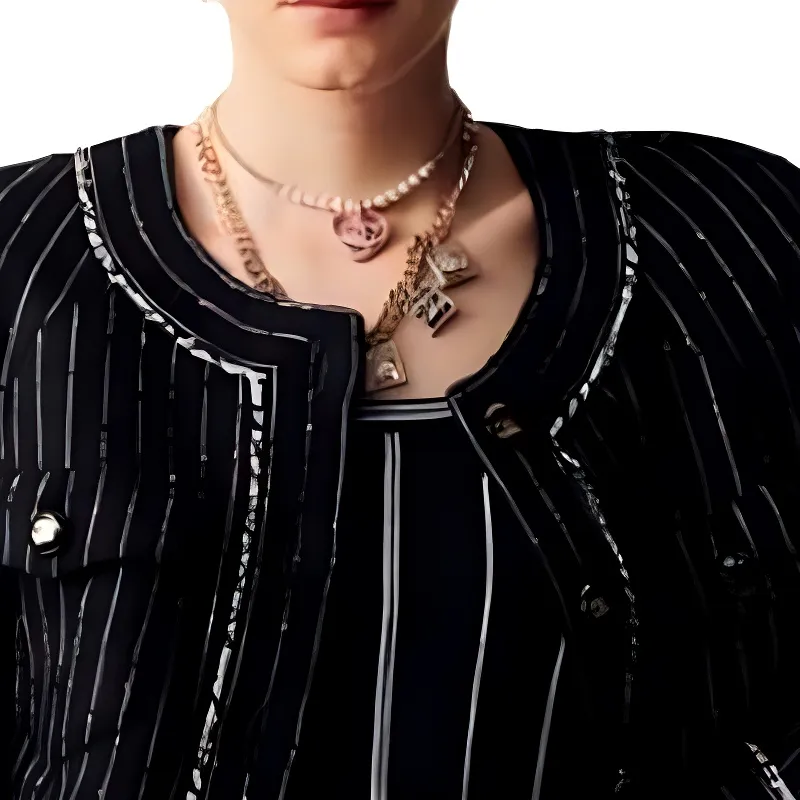 CHANEL 23 Spring Summer Tank Top Women's Black-4
