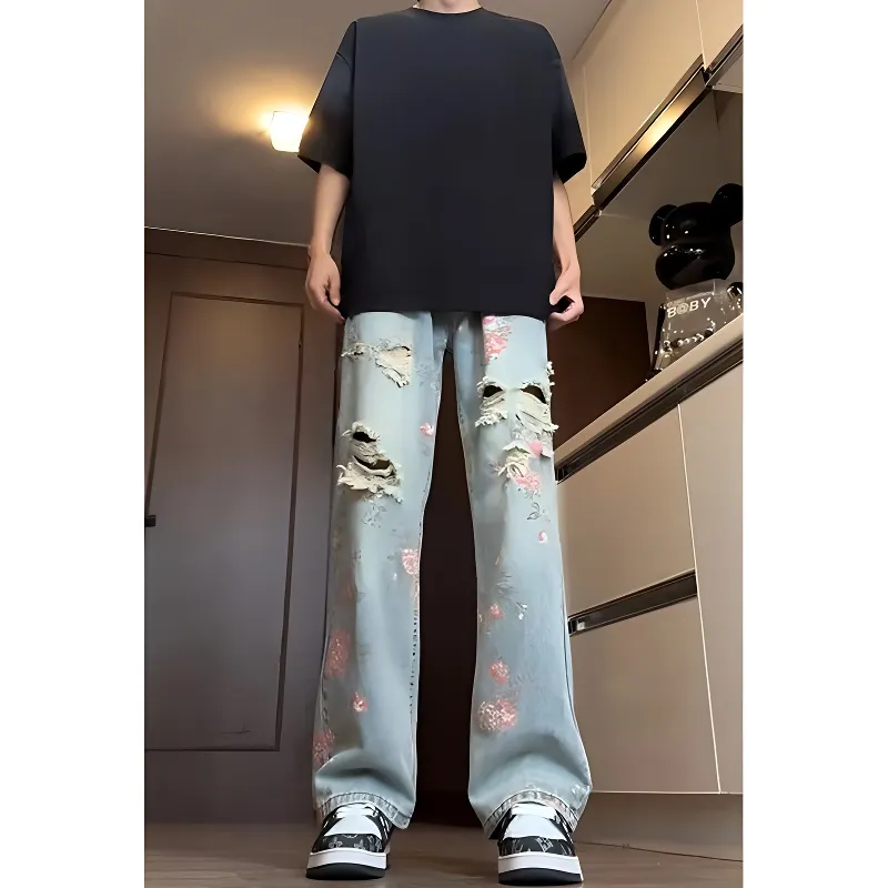 CORNILOT Jeans Unisex Blue-1