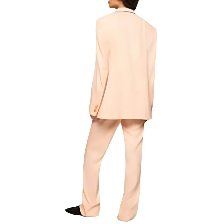 Stella McCartney Peak-Lapels Single-Breasted Tailored Blazer-3