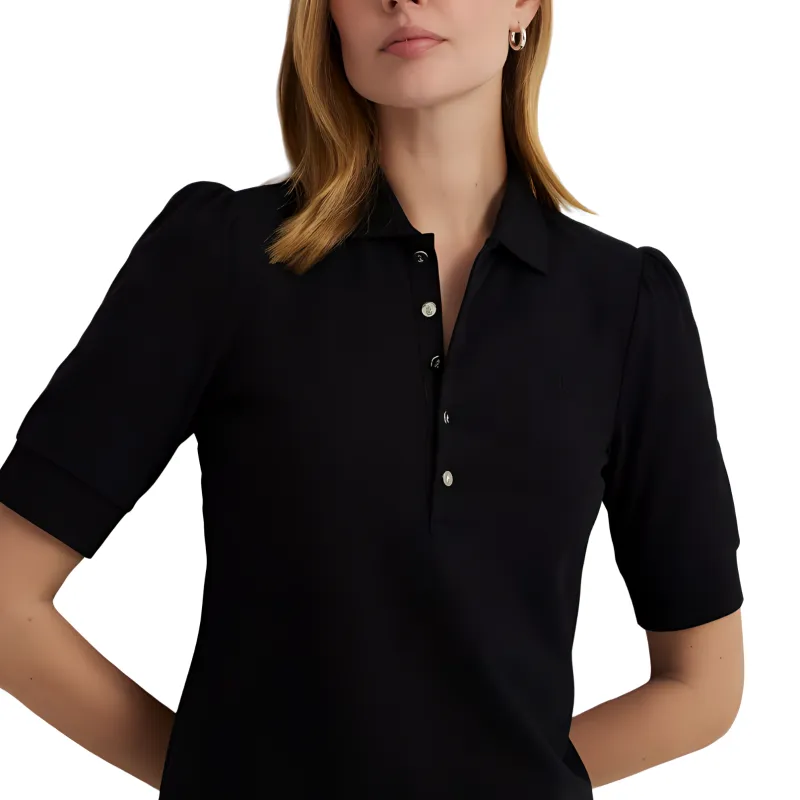 Polo Ralph Lauren Short Sleeved Dress Women's Black-5