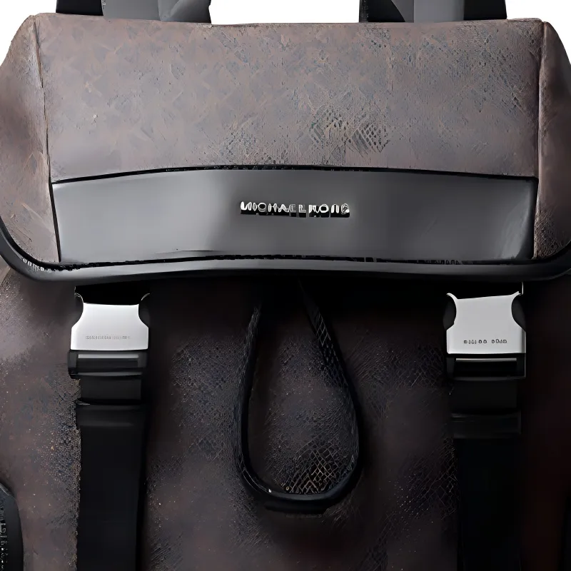 MICHAEL KORS MICHAEL KORS Luggage Collection Textile Artificial Leather Backpack Men's Brown-3