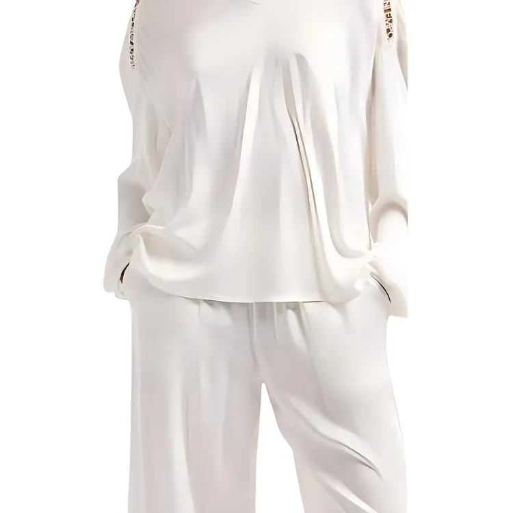 EMPORIO ARMANI Embroidered logo Blouse-3