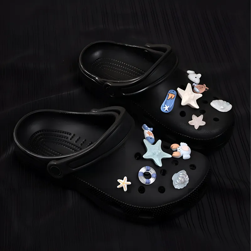 ZUOWEISHIJIA Resin Shoe Buckle Unisex-3