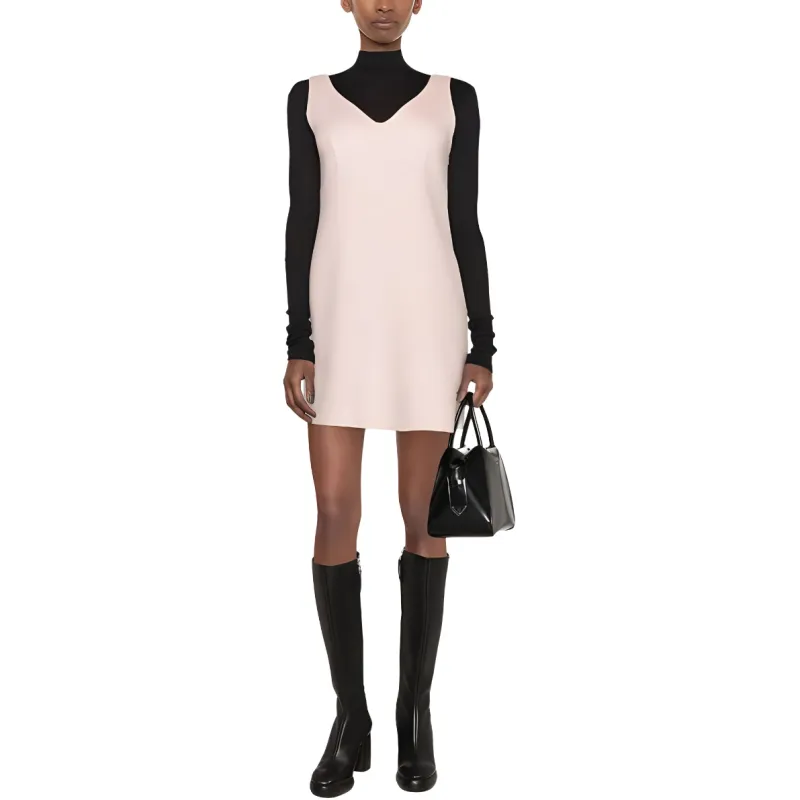 PAROSH Sleeveless Dress Women's Light Pink-1