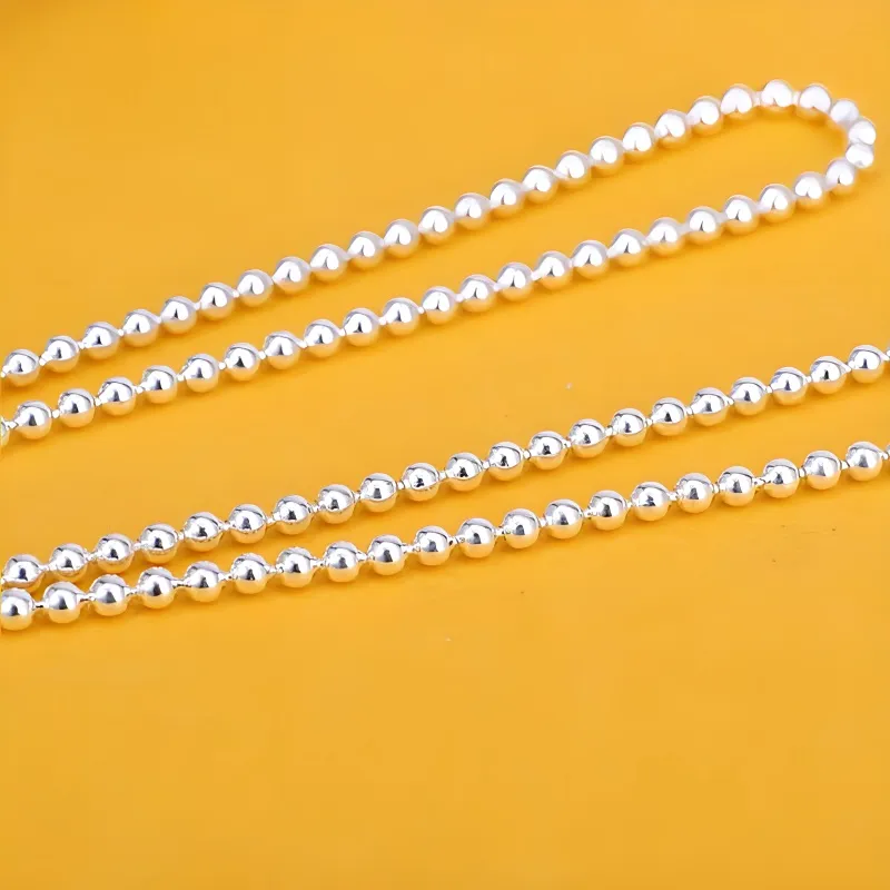UZIID Sterling Silver Necklaces Unisex-1