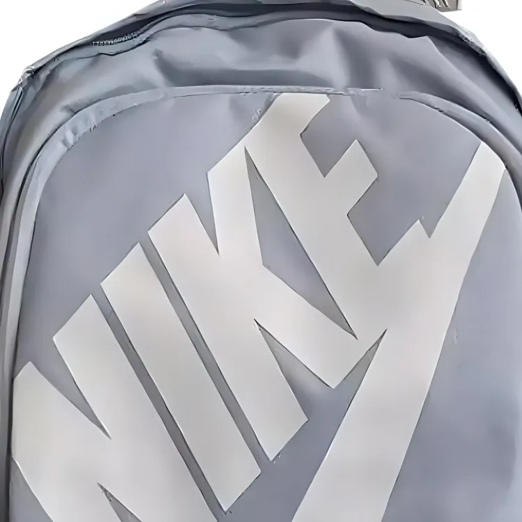 Nike Polyester Backpack Regular Unisex Gray-2