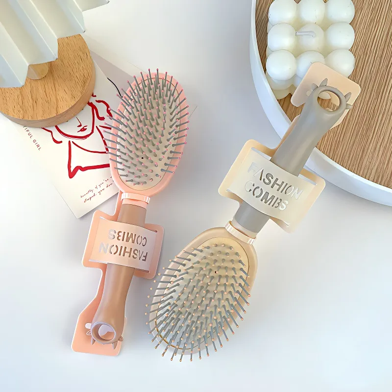 Love Of Wormwood Fresh Soft Color Series Cute Pet Design Airbag Comb Anti Static-4