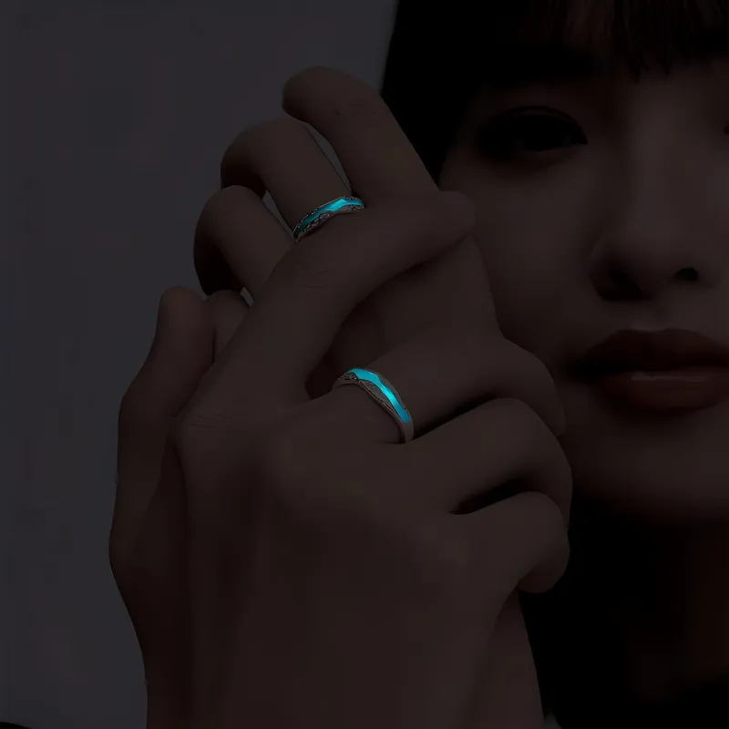 Suddenly Lucky S999 Fine Silver Rings Unisex-5