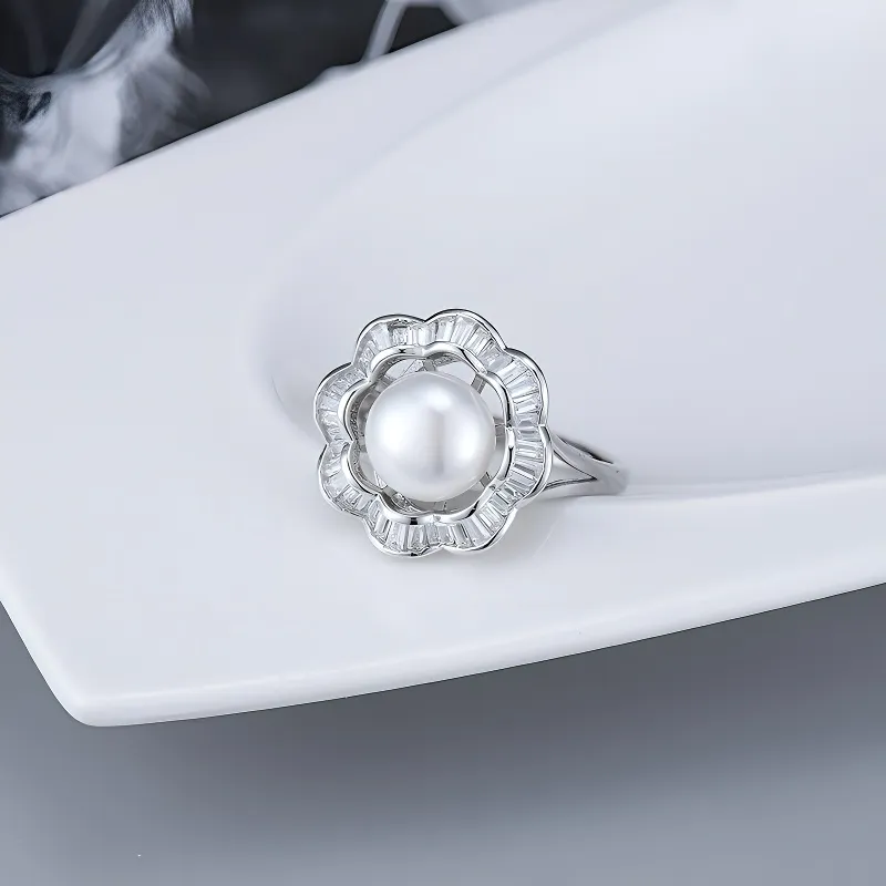 Beth Jewelry Pearl Rings Women's-3