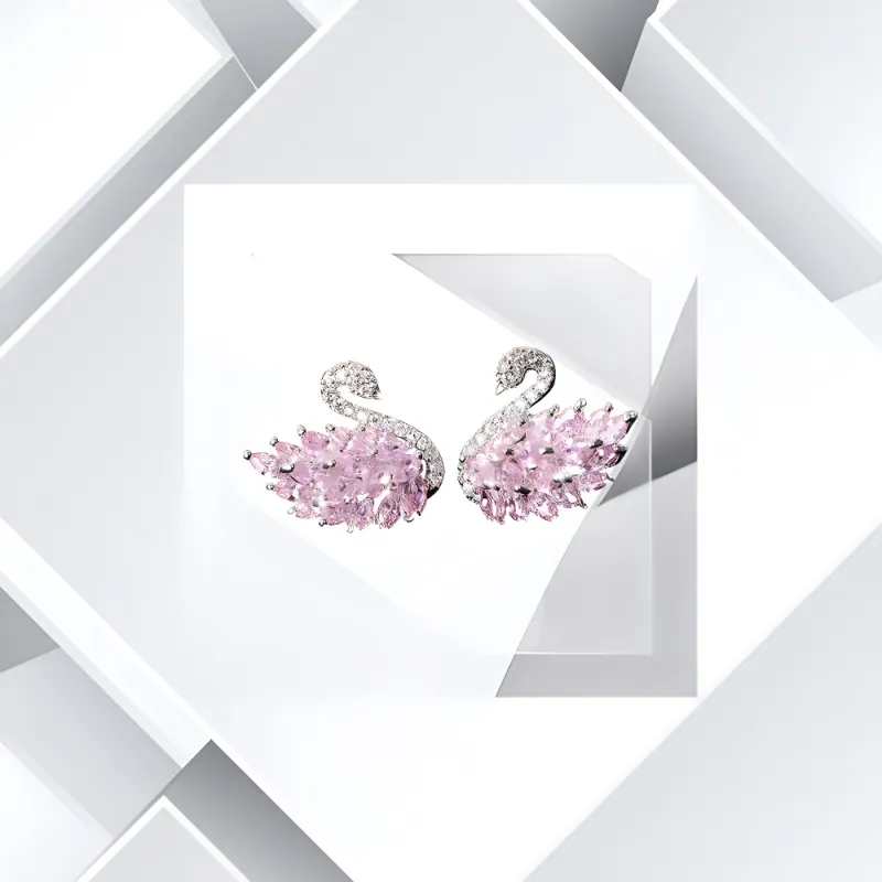 Universe Search Alloy Stud Earrings Unisex-2
