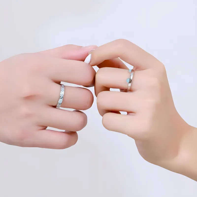 Bifeiman 999 Fine Silver Rings Unisex-3