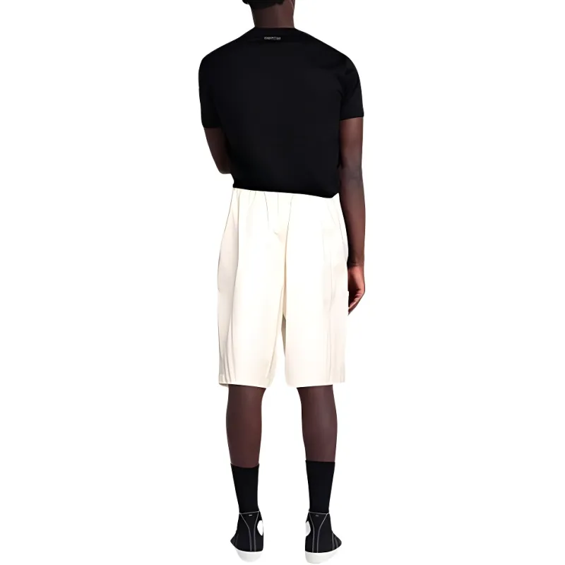 Balenciaga Casual Shorts Men White-3