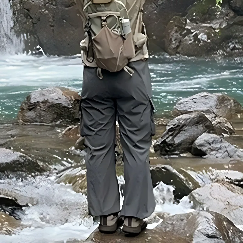 ORIGIN Cargo Pants Women's Gray-4