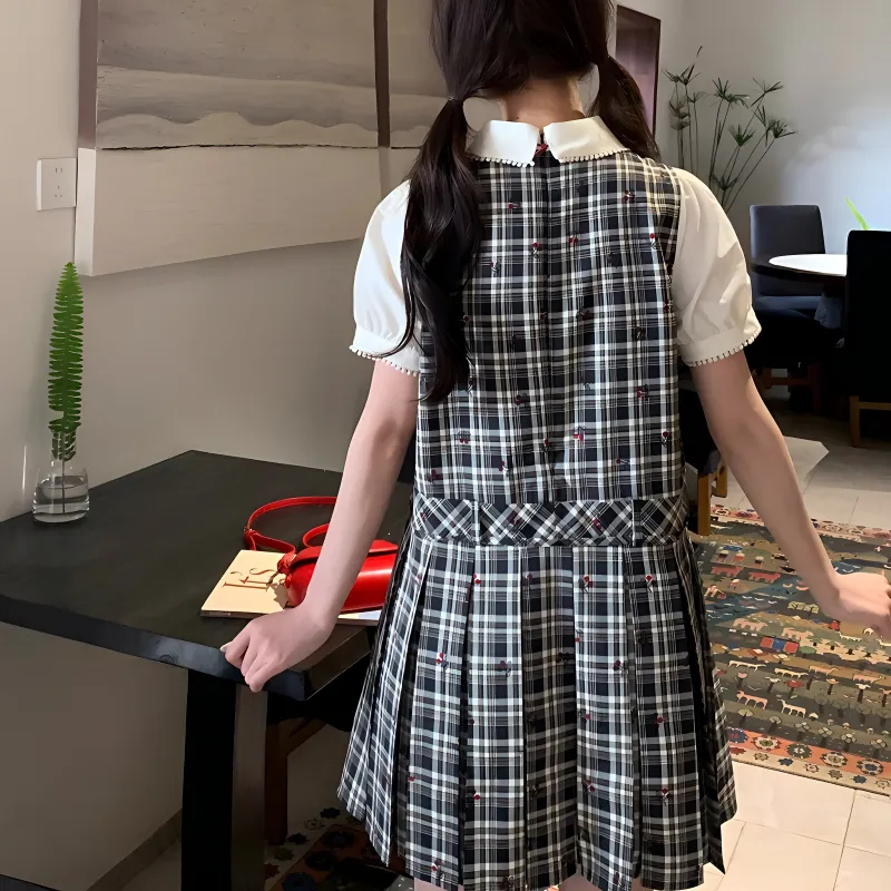 TUSHIFEI Short Sleeved Dress Women's-1